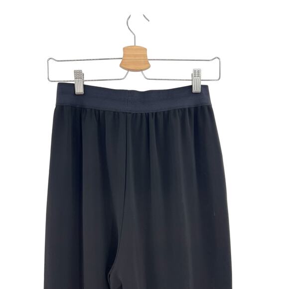 Cinq a Sept Shana Jersey Pants‎ Drapey Front Stretch Black Size Small - Picture 8 of 13